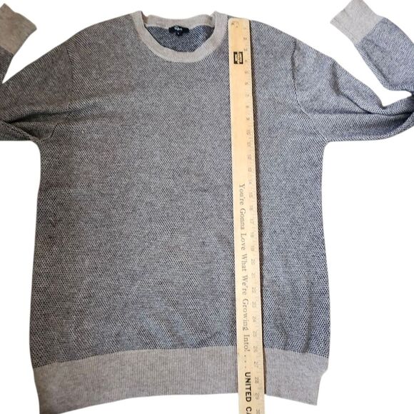 Rails Navy and Flax Tan Rune Wool Blend Sweater. Sz. L - Picture 8 of 9